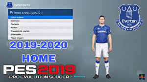 Последние твиты от the best pes kits (@bestpeskits). Pes 2019 Kit Everton 2019 2020 Home Gk Iamrubenmg Youtube