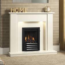 Modern led chandeliers rectangular fireplaces plus. Be Modern Elda White Marble Fireplace Surround With Led Lights 48 Inches Furniture123