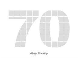 Entdecke rezepte, einrichtungsideen, stilinterpretationen und andere ideen zum ausprobieren. Collage Zum 70 Geburtstag Als Zahl Erstellen 24h Service