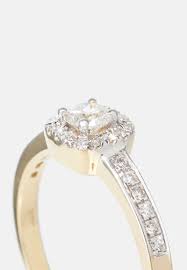 A wide variety of ladies gold engagement rings options are available to you, such as pearl, zircon, and diamond. Diamant L Eternel Natural Diamond Ring Certified 0 4carat Halo Engagement Diamond Rings 9kt Yellow Gold Diamond Jewellery Gifts For Womens Ring Gold Goldfarben Zalando De