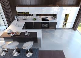 kitchens with contrast