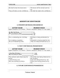 Active And Passive Voice With Example Active And Passive Voice Active Voice The Voice