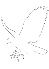 Hawk Falcon Coloring Pages For Kids Preschool And Kindergarten Coloring Pages Coloring Pages For Kids Bird Outline