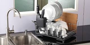 Or using those paper towels to dry your utensils that leave wet papers around your kitchen space? Best Dish Drying Racks Of 2021