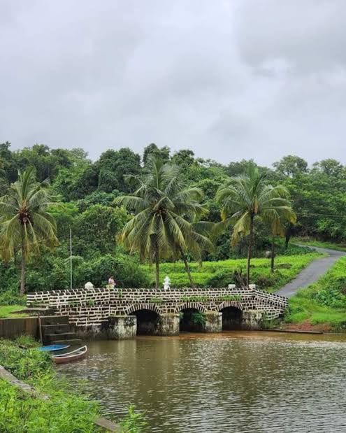 Portuguese Era Bridge at Aldona Goa 😍
