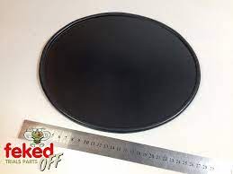 Trials Bike Parts Frame Suspension Number Plates Oval Plastic Number Race Plate Board Classic Trials Motocross Or Enduro