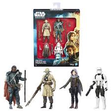 Star Wars Rogue One Jedha Revolt Action Figure Set Star Wars Episodes Star Wars Action Figures Action Figures