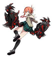 Arm Of The Mechanic Fights Against Boys And Girls Together And Mechaude Is The Battle Act Cartoon Character Design Fantasy Character Design Character Design