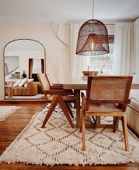 Alvi Dining Chair Natural Boho Dining Room Eclectic Dining Room Dining Room Small