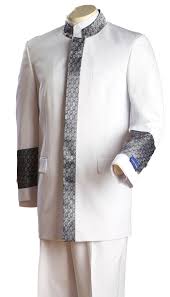 White 2 Piece Nehru Suit 85 Church Suits Fashion Mens Outfits