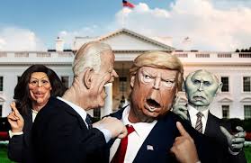 New spitting image puppets revealed including michael gove, dominic raab, and camilla and prince charles. Britbox Announces Spitting Image Double Episode Us Election Special Avalon