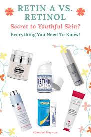 Retin A Vs Retinol Secret To Youthful Skin Retinol Retinol Moisturizer Differin Gel
