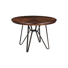 This style of dining room table is slightly more modern and nontraditional than round or rectangular varieties. Signature Design By Ashley Collins Round Wood Top Dining Table One Size Multiple Colors On Jcpenney Affiliate Accuweather Shop
