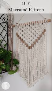 A beautiful mess makes an entire curtain piece our of macrame. Diy Macrame Pattern Wall Tapestry Pattern Free Tutorial Etsy Diy Tapestry Macrame Patterns Macrame Wall Hanging Patterns