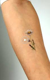 Iz Diy Tattoo Images Tattoos Diytattooimages Daisy Flower Tattoos Cute Tiny Tattoos Forearm Tattoo