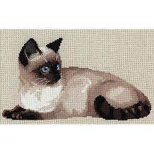 Animals, flowers, holidays and children's designs are all available. Thai Cat Counted Cross Stitch Kit 15 X 10 25 10 Count Walmart Com Cat Cross Stitches Counted Cross Stitch Patterns Free Cat Cross Stitch