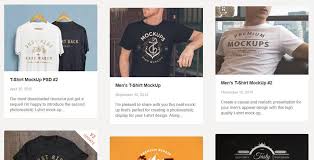 Download 26 Free T Shirt Mockups Psd Templates For Your Online Store In 2020 PSD Mockup Templates