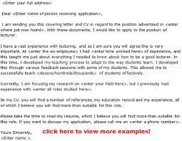 The letter of invitation, by no means, guarantees the issuance of a visa to the applicant. Lecturer Job Application Letter Examples Learnist Org