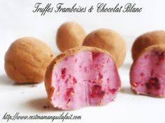 Truffes Simplissimes Sublissimes Ganache Framboise Chocolat Blanc Truffe Recette Ganache Framboise Recettes Sucrees