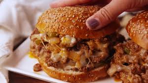 Philly cheesesteak sloppy joes start the same way regular sloppy joes do by browning the beef. Philly Cheesesteak Sloppy Joes Delish Youtube