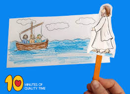Select from 35970 printable crafts of cartoons, nature, animals, bible coloring pages for vbs | peter walks on water colouring pages (page 2) another picture and gallery about jesus walking on water coloring. Jesus Walks On Water Craft 10 Minutes Of Quality Time