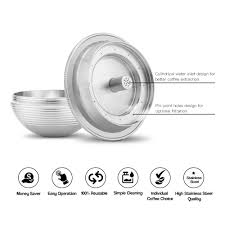 If you are using nespresso machine, good chances are, you need to choose the pods for it, and here we have a list of the best nespresso vertuoline capsules. Icafilas Stainless Steel Reusable Vertuo Coffee Capsule G1 For Nespresso Vertuoline Coffee Machine Coffee Filters Aliexpress