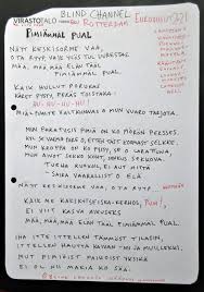 Lentokoneesta maahan päin laser on hyödyksi, toiseen suuntaan vaaraksi! Euroviisuyllatys Runoilija Heli Laaksoselta Nain Kulkee Suomen Viisufinalisti Pimiammal Pual Paivan Lehti