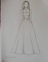 Custom Modest Wedding Dress Hijab Wedding Dress Conservative Wedding Dress Conservative Custom Menggambar Model Pakaian Sketsa Mode Pakaian Cara Menggambar