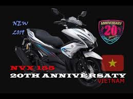 2019 Yamaha Nvx 155 Aerox 155 Abs Vva 20 Year Anniversary Version Vietnam Spesifikasi Youtube