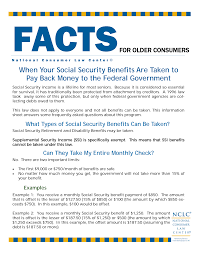 Will i get back pay from both ssi and ssdi? Https Www Nclc Org Images Pdf Older Consumers Consumer Facts Cf When Social Sec Benefits Taken To Fed Govt Pdf