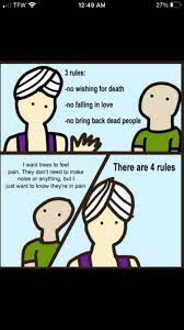 There Are 4 Rules Memes