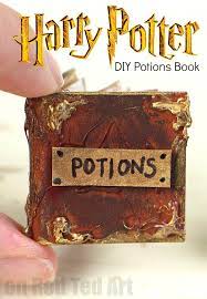 Some things may not be related to a fandom but it's still pretty cool. Diy Harry Potter Potions Notebook Red Ted Art Make Crafting With Kids Easy Fun