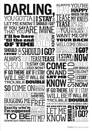 The Clash Should I Stay Or Should I Go Letra The Clash Should I Stay Or Should I Go One Of My Favorite Concerts Ever Tipografico Musica Letras