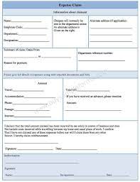 Expense Claim Form Template For Small Business In Word Microsoft Office Word Small Business Office Word