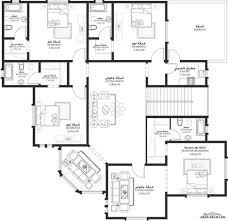خرائط الفيلا Gr 03 طابقين 5 غرف نوم أبعاد المسكن 19 70م عرضx22 30م عمق Country Style House Plans Square House Plans Open House Plans