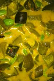 Letak kambing yang sudah diperap. Namakucella Kulit Lembu Masak Lemak Cili Padi