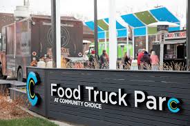 Food Truck Parc at Community Choice — Food court food truck in Ames, Iowa