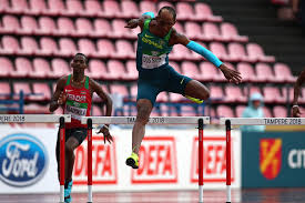 He won a bronze medal at the 2018 world u20 championships. Sokwakhana Zazini Alison Dos Santos Bassem Hemeida Alison Dos Santos Photos Zimbio
