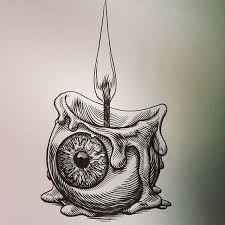 Glennoart Eyeball Candle Melting Illuminate Illuminati Illustration Just A Quick Sketch From A Fast Idea Art Tattoo Cool Drawings Tattoos