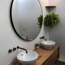 You can return the item for any reason in new and. Modern Black Circular Round Mirror 110 And 120 Cm