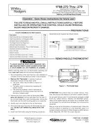 It works with alexa, so you. White Rodgers 1f88 270 1f88 279 Installation Instructions Manual Manualzz