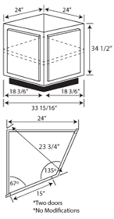 Builders surplus carries an unbeatable selection of in stock unfinished wood kitchen cabinets. Albany Style 1 Cherry Angle End Corner Base Unfinished Kitchen Cabinets