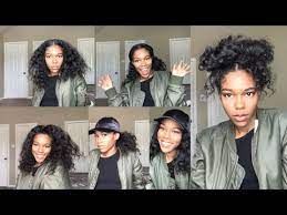 The best natural hairstyles and hair ideas for black and african american women including braids bangs and ponytails and styles for short medium and long hair. Easy Hairstyles For Natural Hair Blow Out Youtube