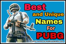 380 Best Names For Pubg Attractive Best Pubg Names Pubg Clan Names