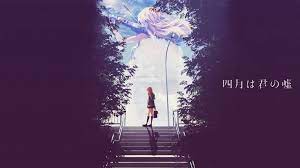 Shigatsu Wa Kimi No Uso Wallpaper Instagram Gadis Animasi Gambar Anime