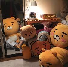 Buy vogueming kpop bangtan boy plush rap monster rm namjoon dolls with dimples+ryan clothes【in stock】 online at best price at desertcart. Pin By Lex On Bts Kim Namjoon Kakao Friends Plushies Ryan Bear