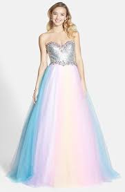 Soft And Stylish Pastel Rainbow Wedding Outfits Ideas 4 Rainbow Prom Dress Rainbow Dress Rainbow Wedding Dress