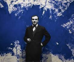 Peinture bleu majorelle de la couleur. Yves Klein X Ressource Ressource Peintures