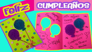 Feliz cumpleaños cartas para tu mejor amigo. Tarjeta De Cumpleanos Carta Para Tu Amiga Carta De San Valentin Youtube