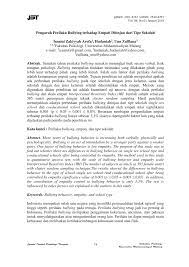 The problems of this research were how to improve speaking ability using series of picture and how to motivate the students to speak english. Pdf Pengaruh Perilaku Bullying Terhadap Empati Ditinjau Dari Tipe Sekolah